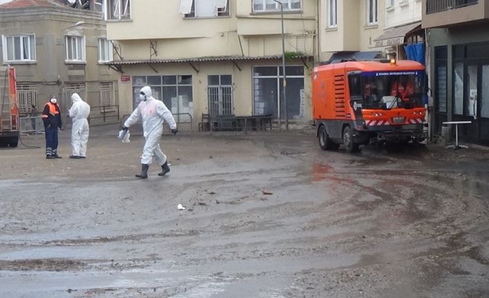 Büyükada’da ‘Fayton Bekleme Meydanı’ temizleniyor