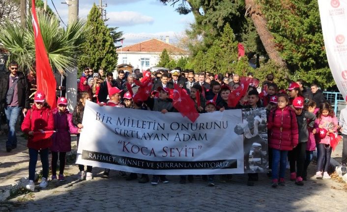 Çanakkale kahramanı Seyit Onbaşı anıldı