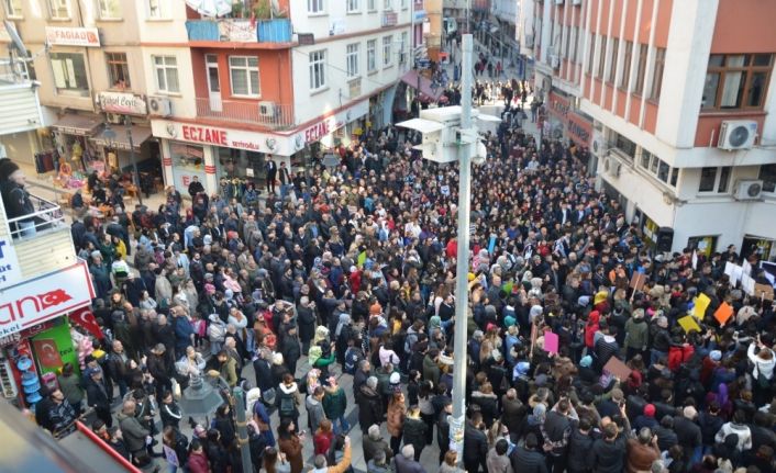 Ceren için Fatsa’da 3 bin kişi yürüdü