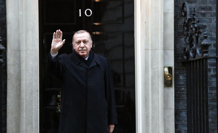 Cumhurbaşkanı Erdoğan Downing Street’te