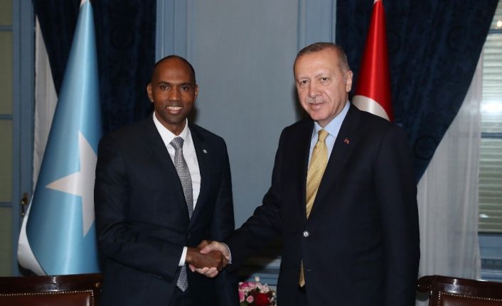 Cumhurbaşkanı Erdoğan, Somali Başbakanı Hayri’yi kabul etti