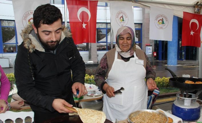 Gözleme sektörüne yeni bir tat: Kestaneli gözleme