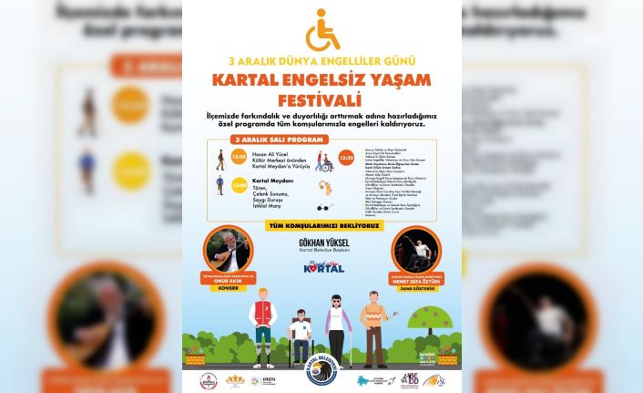 Kartal Belediyesi’nden engelsiz yaşam festivali