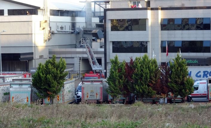 Pendik’te korkutan iş yeri yangını