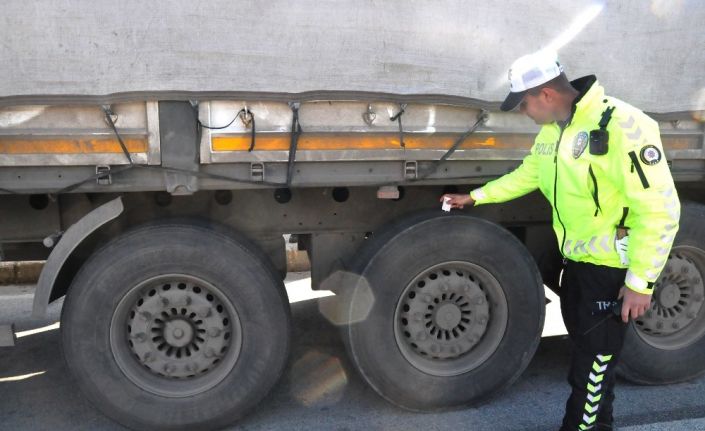 Sungurlu’da kış lastiği denetimi