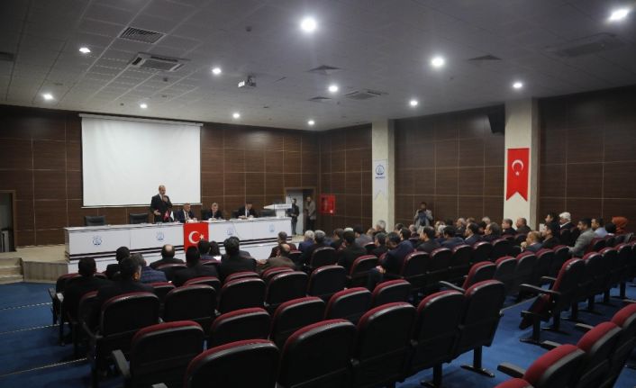 Akçakale 2020 hizmet planlama koordinasyon toplantısı yapıldı