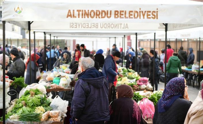 Altınordu’da organik pazar