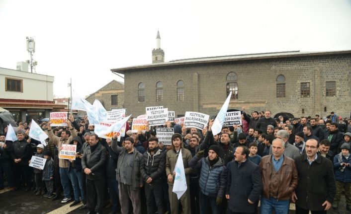 Amerika’nın Ortadoğu barış planına bir tepki de Diyarbakır’dan