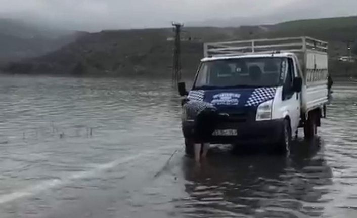 Araçlar Botan Çayı’nda mahsur kaldı