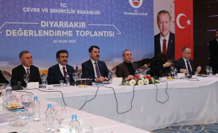 Bakan Kurum: “Amacımız Diyarbakır’ı çok daha iyi seviyelere çekmektir”