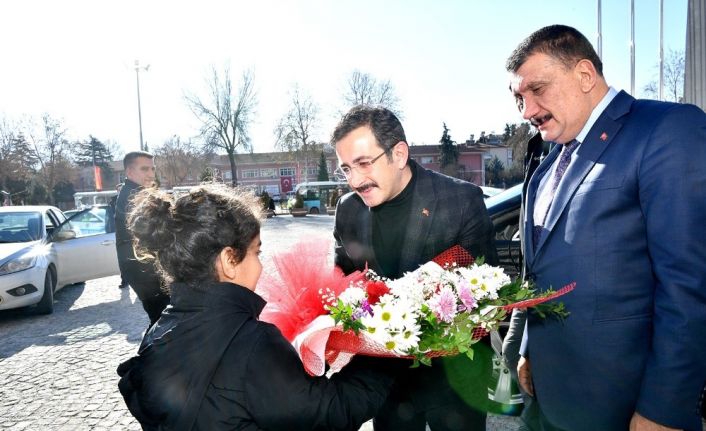 Bakan Yardımcısı Uzun, Başkan Gürkan’ı ziyaret etti