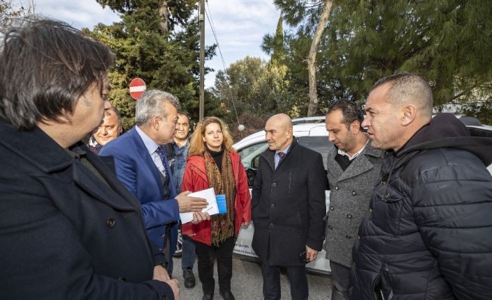 Başkan Soyer Urla’daki çalışmaları denetledi