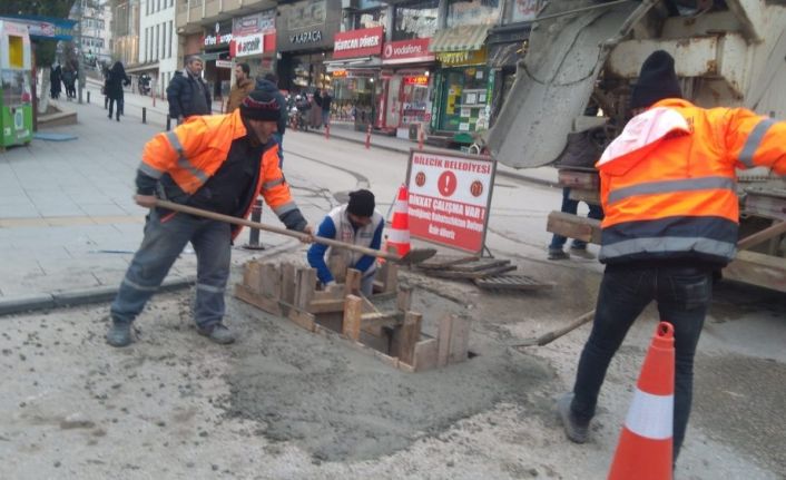 Bilecik’te yeni yağmur suyu hatları oluşturuldu