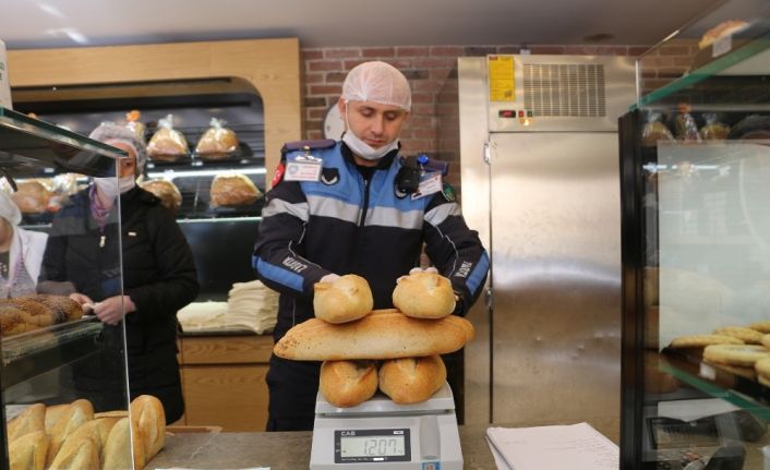 Bolu Belediyesi ekmek fırınlarını denetledi