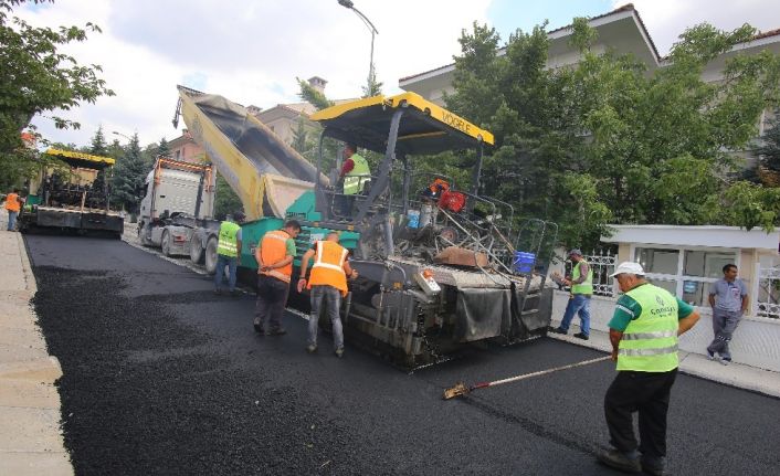 Çankaya asfaltta geçen yılı 100 bin ton ile kapattı