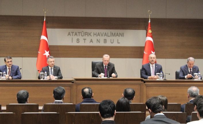 Cumhurbaşkanı Erdoğan: “1607 yaralıdan 1503’ü taburcu edildi”