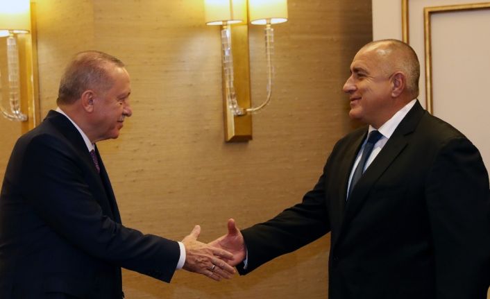 Cumhurbaşkanı Erdoğan, Bulgaristan Başbakanı Borisov’u kabul etti