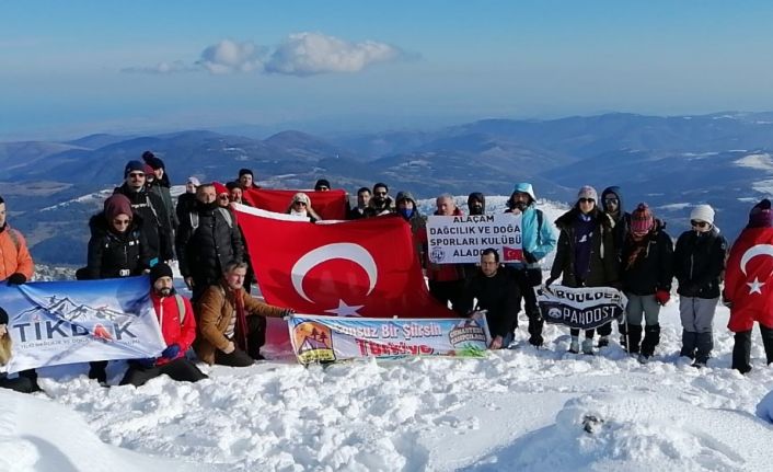 Dağcılardan Sarıkamış tırmanışı