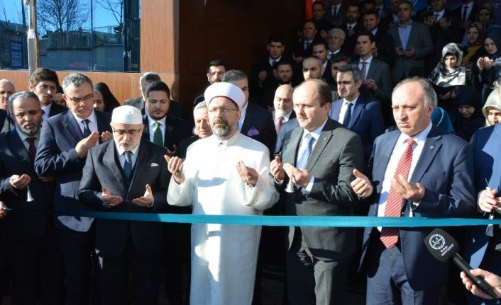 Diyanet İşleri Başkanı Erbaş Bursa’da yurt açtı