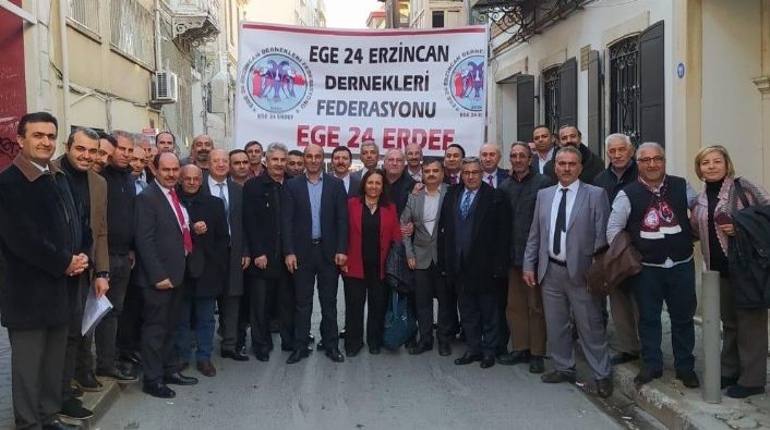 Ege’de yaşayan Erzincanlıların federasyon hayali gerçek oldu