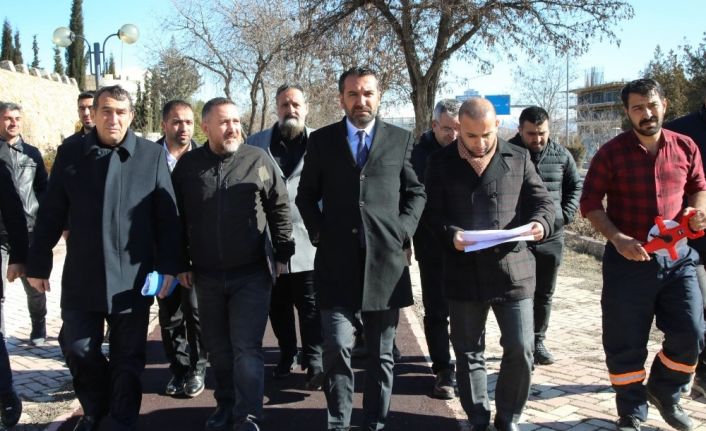 Elazığ’da yol genişletme çalışmaları