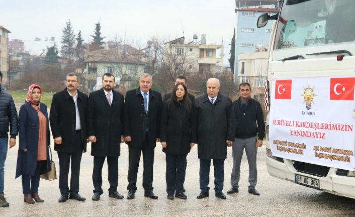 Hatay’dan İdlib’e insani yardım