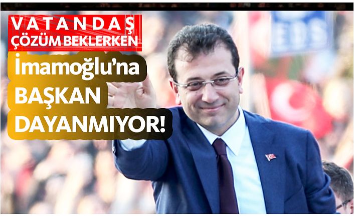 İmamoğlu'na daire başkanı dayanmıyor!