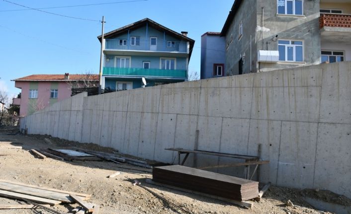 Karabük’te 10 yılda 4 kilometre istinat duvarı