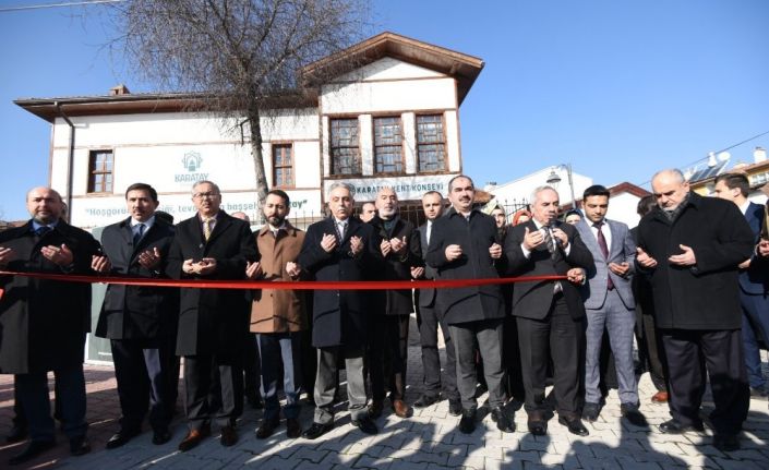 Karatay Kent Konseyi hizmet binası açıldı