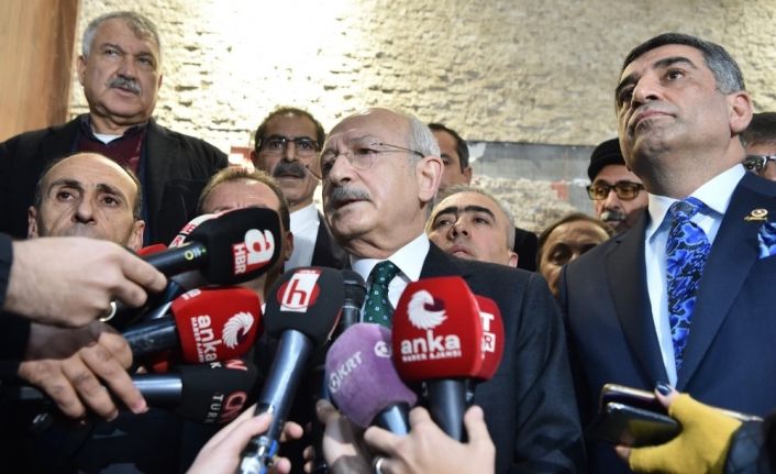 Kılıçdaroğlu,"Bu felaketi, acıyı paylaşmak için yüreğimiz gönlümüz bir"