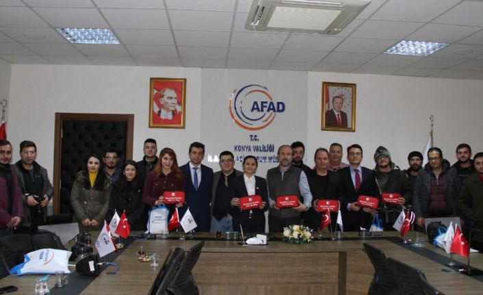 Konya AFAD’da İlk Yardım temalı toplantı