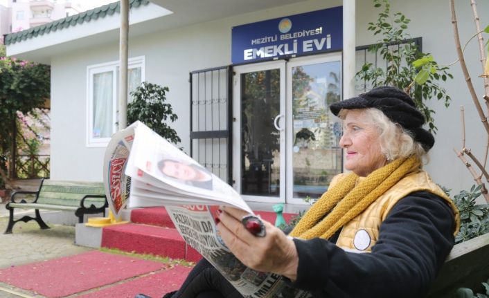 Mezitli’de bulunan emekli evi yoğun ilgi görüyor