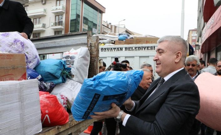 MHP Kayseri İl Başkanlığı’ndan deprem bölgelerine yardım eli