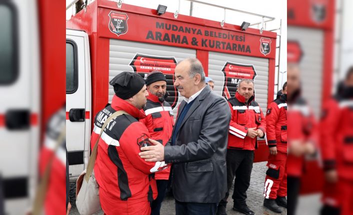 Mudanya Arama Kurtarma Bursa’ya döndü