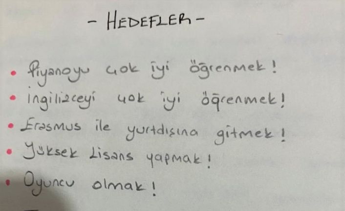 Öldürülen Ceren’in günlük notları ortaya çıktı