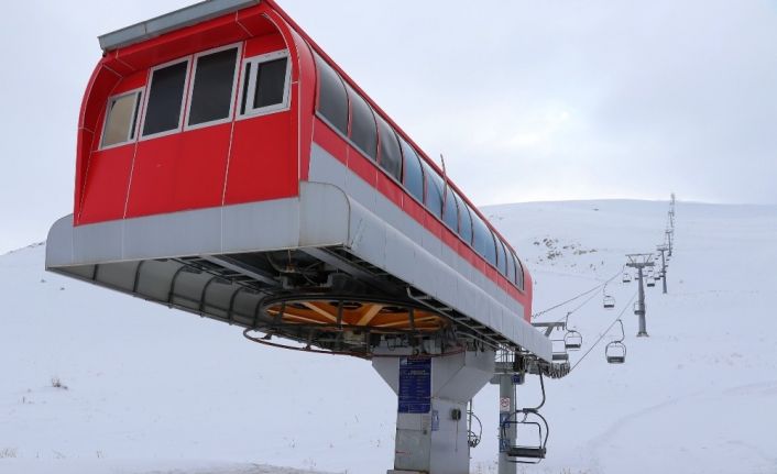 (Özel) Abalı Kayak Merkezi sezonu açamadı