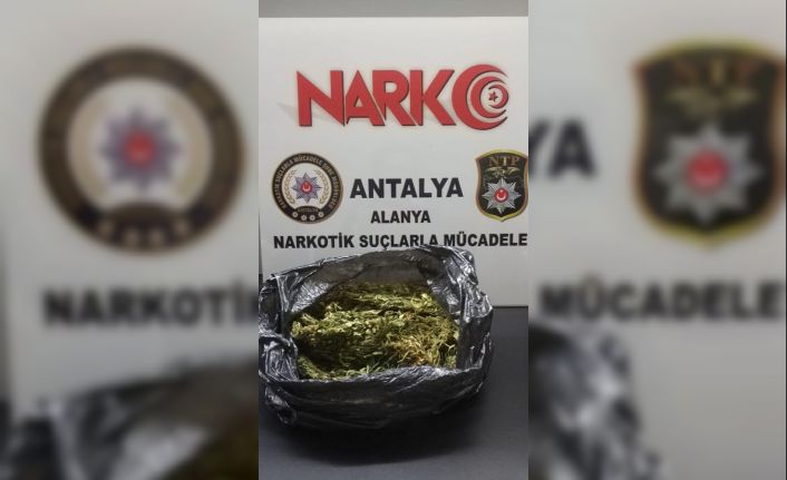 Polisin şüphe üzerine durdurduğu araçtan esrar çıktı