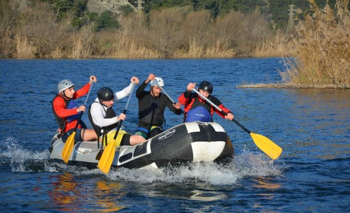 Rafting Milli Takımı aday kadrosu Dalyan’da kampa girdi