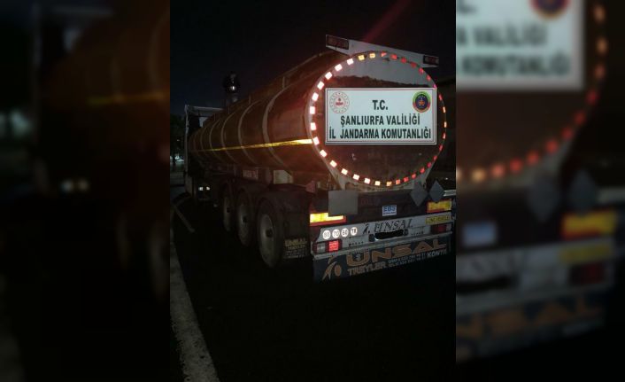 Şanlıurfa’da 31 bin litre kaçak akaryakıt ele geçirildi