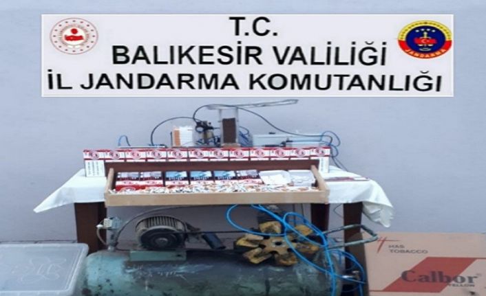 Sındırgı’da kaçak tütün operasyonu