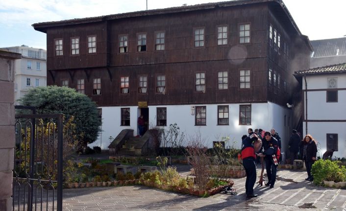 Sinop Etnoğrafya Müzesi’nde yangın paniği