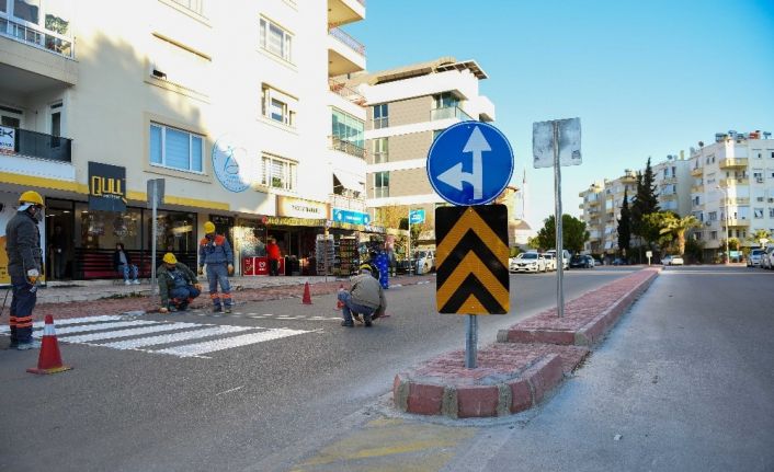 Şirinyalı’da yeni trafik düzenlemesi