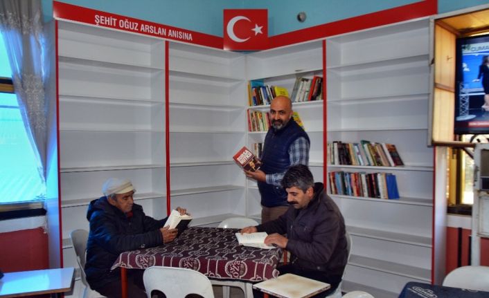 Sökeli kahveci şehidin adına kütüphane oluşturdu