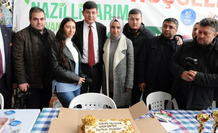 Tarım Fuarında gazetecilere sürpriz