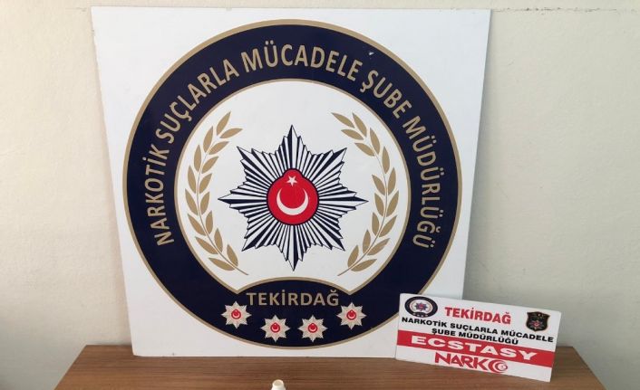 Tekirdağ’da uyuşturucu operasyonunda 2 kişi yakalandı