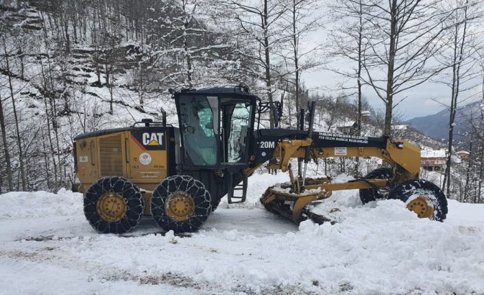 Trabzon Büyükşehir Belediyesi kar mücadelesine hazır