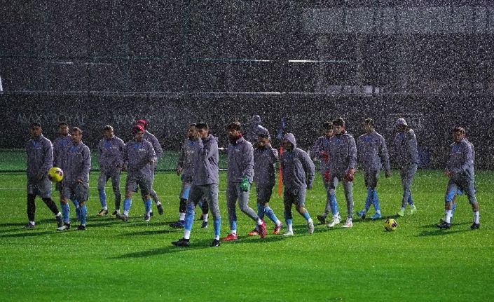 Trabzonspor’da hazırlıklar sürdü