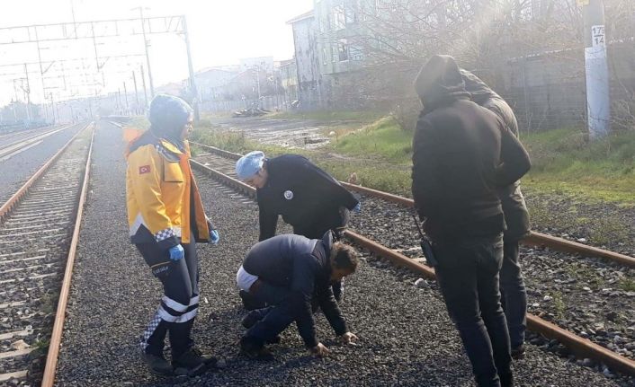 Tren raylarında baygın bulundu