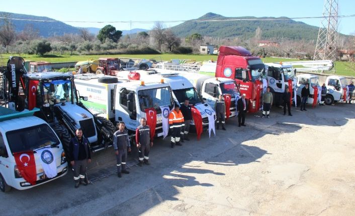 Ula Belediyesinin araç parkına takviye