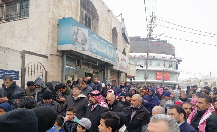 Ürdünlülerden İsrail-Ürdün gaz anlaşması protestosu